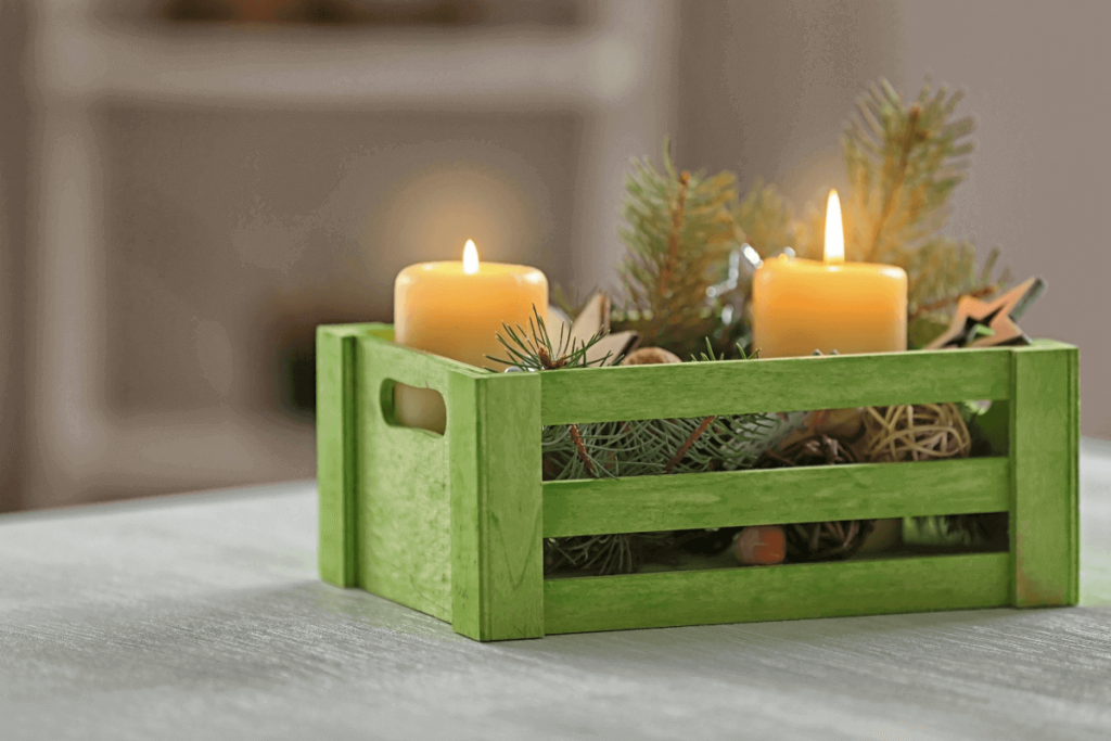 Caixas decoradas organizadoras para cozinha