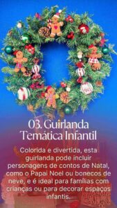 guirlanda de Natal infanfil