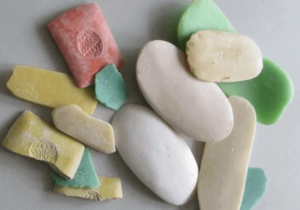 Imagem mostrando restos de sabonete