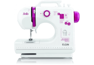 Modelo de máquina de costura Portátil Máquina De Costura, Bella, 6 Pontos, Bivolt, Branca