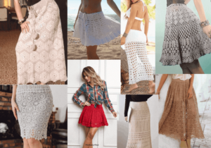Saia de crochê modelos para se Inspirar.
