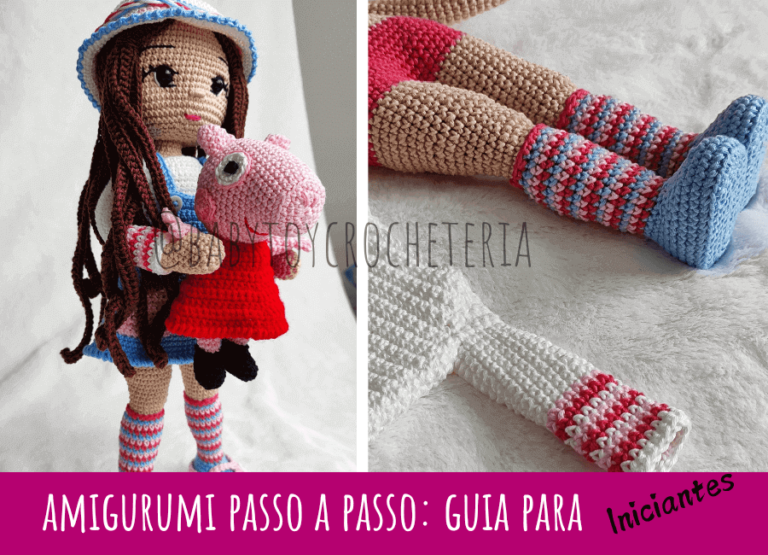 Amigurumi Como Fazer: passo a passo para Bonecos Articulados